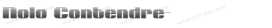 Nolo Contendre字体转换